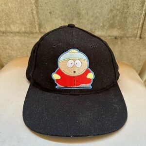 Vintage 1998 South Park Snapback Hat Comedy Central TV Show Promo Cartman New